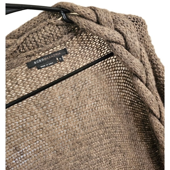 BCBG MaxAzaria wool blend braided cardigan. Size small. - Picture 2 of 4
